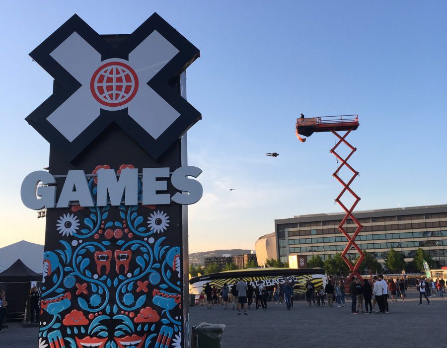 Street Diving at the X Games in Oslo